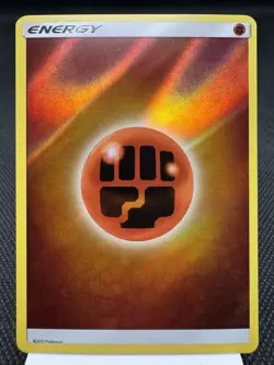 Fighting Energy - Reverse Holo - 2017 Shining Legends Pokemon Card NM - Image 1