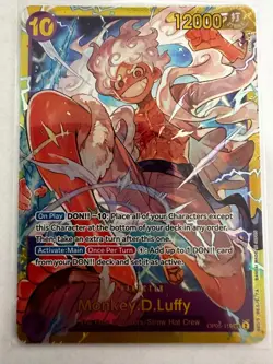 Monkey D Luffy OP05-119 SEC ONE PIECE Card Game OP-05 English TCG - Image 1