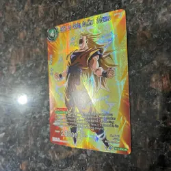 SS3 Son Goku to New Extremes Alternate Art Foil Dragon Ball Super Card Game | NM - Image 2