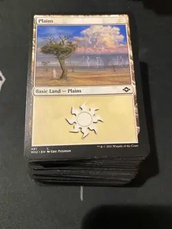 MTG Modern Horizons 2 Plains x 10. Basic Land - Image 1