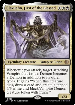 CLAVILENO, FIRST OF THE BLESSED mtg NM-M Commander Lost Caverns of Ixalan Mythic - Image 1