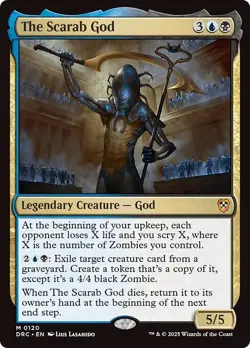 THE SCARAB GOD mtg NM-M Commander Aetherdrift 1 Mythic - Image 1