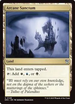 ARCANE SANCTUM x4 mtg NM-M Commander Aetherdrift 4 Unc - Image 1