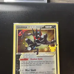 Pokemon TCG Greninja Goldstar SWSH144 Celebrations Promo Card Sealed - Image 4