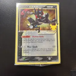 Pokemon TCG Greninja Goldstar SWSH144 Celebrations Promo Card Sealed - Image 5