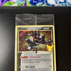 Pokemon TCG Greninja Goldstar SWSH144 Celebrations Promo Card Sealed - Image 5