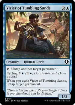VIZIER OF TUMBLING SANDS x4 mtg NM-M Commander Masters 4 Common - Image 1