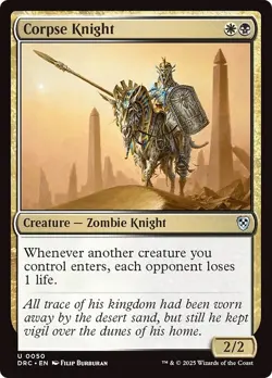 CORPSE KNIGHT x4 mtg NM-M Commander Aetherdrift 4 Unc - Image 1