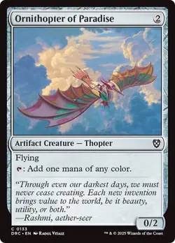 ORNITHOPTER OF PARADISE x4 mtg NM-M Commander Aetherdrift 4 Common - Image 1