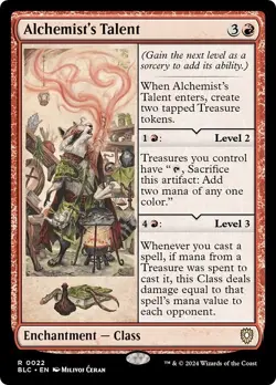 ALCHEMIST'S TALENT x1 mtg NM-M Commander Bloomburrow 1 Rare - Image 1