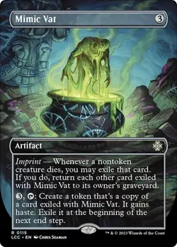 MIMIC VAT mtg NM-M Commander Lost Caverns of Ixalan 1 Rare - Image 1