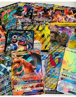100 Card Lot Pokemon Collection Booster + MULTIPLE EX CARDS! READ DESC - Image 1