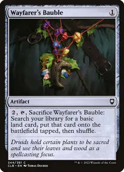 WAYFARER'S BAUBLE x4 mtg NM-M Commander Legends Baldurs Gate 4 Common - Image 1