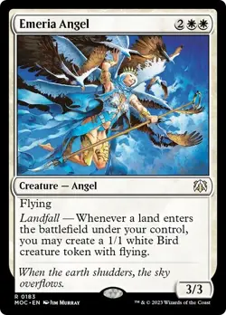 EMERIA ANGEL x4 mtg NM-M Commander March of The Machine 4 Rare - Image 1