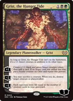 GRIST, THE HUNGER TIDE mtg NM-M Commander Duskmourn 1 Mythic - Image 1