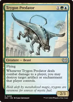 TRYGON PREDATOR x4 mtg NM-M Commander Duskmourn 4 Unc - Image 1