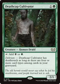 DEATHCAP CULTIVATOR x4 mtg NM-M Commander Duskmourn 4 Rare - Image 1