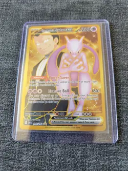 Pokemon TCG Team Rocket's Mewtwo EX Destined Rivals Card 240/182 NM Condition - Image 2