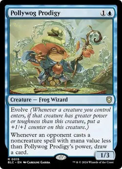 POLLYWOG PRODIGY x1 mtg NM-M Commander Bloomburrow 1 Rare - Image 1
