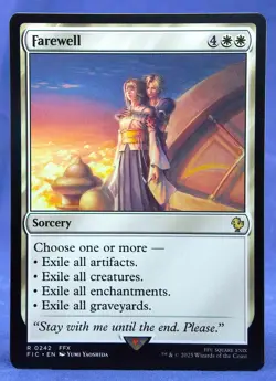 Farewell - MTG - Commander: Final Fantasy - Excellent NM - Image 1