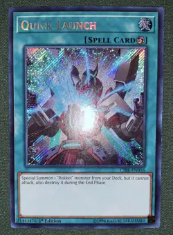 Yugioh Quick Launch CIBR-EN056 Secret Rare 1st Ed NM w/Tracking - Image 3
