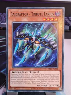 YuGiOh! Raidraptor - Tribute Lanius OP24-EN018 - Image 1