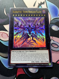 Raidraptor - Rising Rebellion Falcon PHNI-AE045 ULTRA RARE YUGIOH Asian-English - Image 1