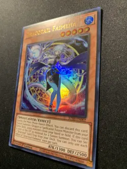 Yugioh Dracotail Faimena Ultra Rare (UR) JUSH-EN002 1st Edition Near Mint - Image 2