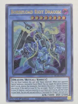 Borreload Riot Dragon - BODE-EN036 - Burst of Destiny - Yugioh - *1ST EDITION* - Image 1