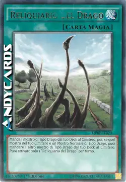 RELIQUIARIO DEL DRAGO • (Dragon Shrine) • Rara • DPRP IT029 • 1Ed • Yugioh! - Image 1