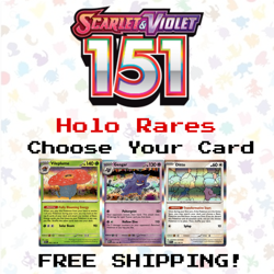 151 Holo Rare Pokemon TCG Scarlet & Violet Cards: Choose Your Card - Image 1