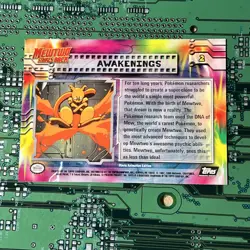 Awakenings #2 Topps Pokemon Mewtwo Strikes Back Movie Card Black Logo - Image 4
