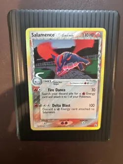 Pokemon TCG Salamence EX Delta Species Holo Rare Card 14/113 NM- - Image 1