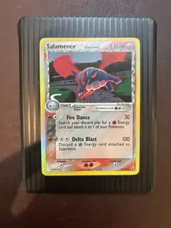 Pokemon TCG Salamence EX Delta Species Holo Rare Card 14/113 NM- - Image 2