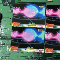 Ash's Sacrifice #36 Topps Pokemon Mewtwo Strikes Back Movie Card 4 - Image 2