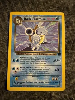 Dark Blastoise - 4/110 Legendary Collection Non-Holo Rare Pokemon Trading Card - Image 1