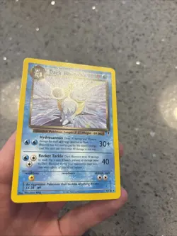 Dark Blastoise - 4/110 Legendary Collection Non-Holo Rare Pokemon Trading Card - Image 3