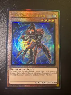 Yu-Gi-Oh! TCG Gagaga Magician 1st Edition Card NM Condition - Image 2