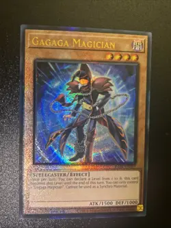 Yu-Gi-Oh! TCG Gagaga Magician 1st Edition Card NM Condition - Image 3