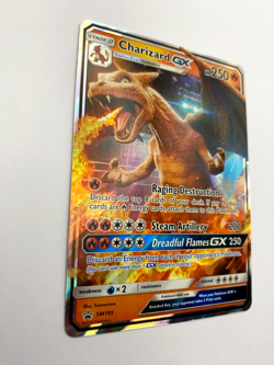 Pokemon Card - Charizard GX SM195 S&M Black Star Promo's *NM* Promo - Image 4