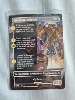 Summon: Yojimbo (Borderless) Commander: Final Fantasy MtG - Image 1
