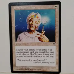 MTG -- MIRAGE --- ENLIGHTENED TUTOR --- NM - Image 1
