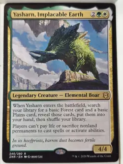Yasharn, Implacable Earth - Zendikar Rising - Magic the Gathering MTG Nice! - Image 1
