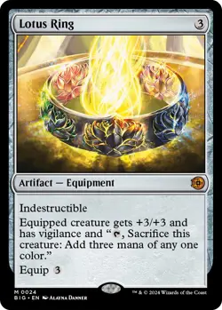 Foil - Lotus Ring - 24 / NM / English MTG - Image 1
