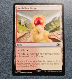 x1 Sunbillow Verge DFT Aetherdrift MTG 264 RARE M/NM 1x - Image 1