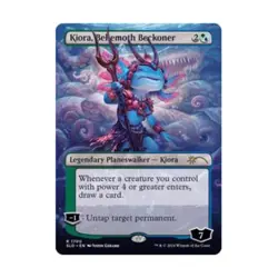 WOTC MtG Magic the Gathering Kiora, Behemoth Beckoner (R) NM - Image 1