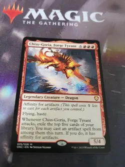 Mtg. Chiss-Goria, Forge Tyrant. Phyrexia: All Will Be One. Pack Fresh - Image 1