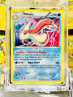 Milotic 44/160 Holo Rare Pokemon Card Mint Condition Never Played - Image 1