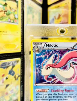 Milotic 44/160 Holo Rare Pokemon Card Mint Condition Never Played - Image 2