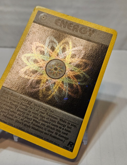 Rainbow Energy 17/82 Holo Rare Unlimited Team Rocket Pokemon 7307 - Image 3